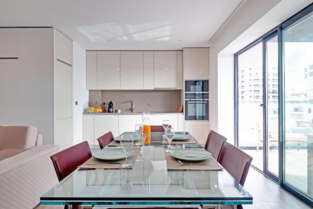 Sky Beach Apartment Quarteira Esterno foto