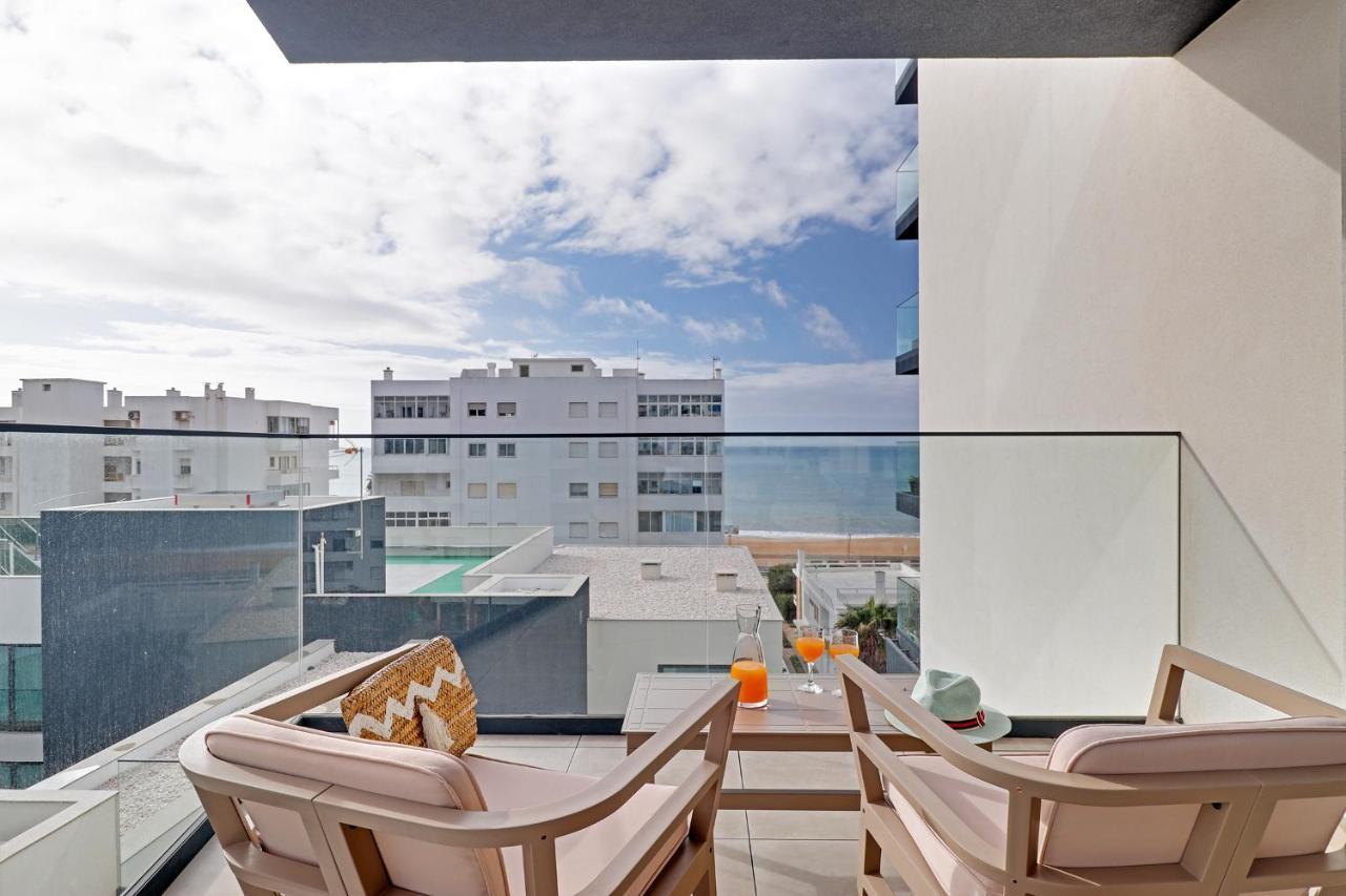Sky Beach Apartment Quarteira Esterno foto