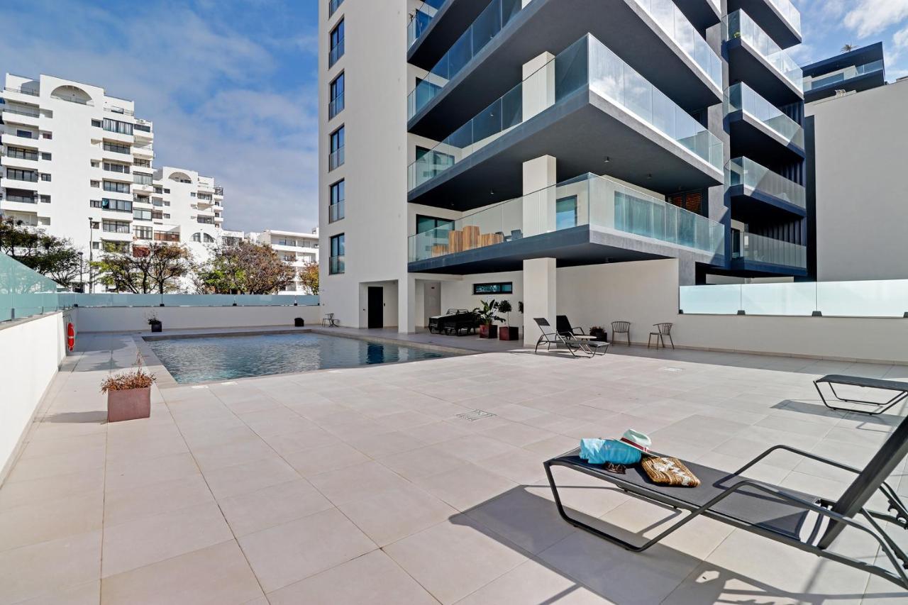 Sky Beach Apartment Quarteira Esterno foto